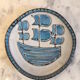 Ceramic plate Alain Maunier Valauris