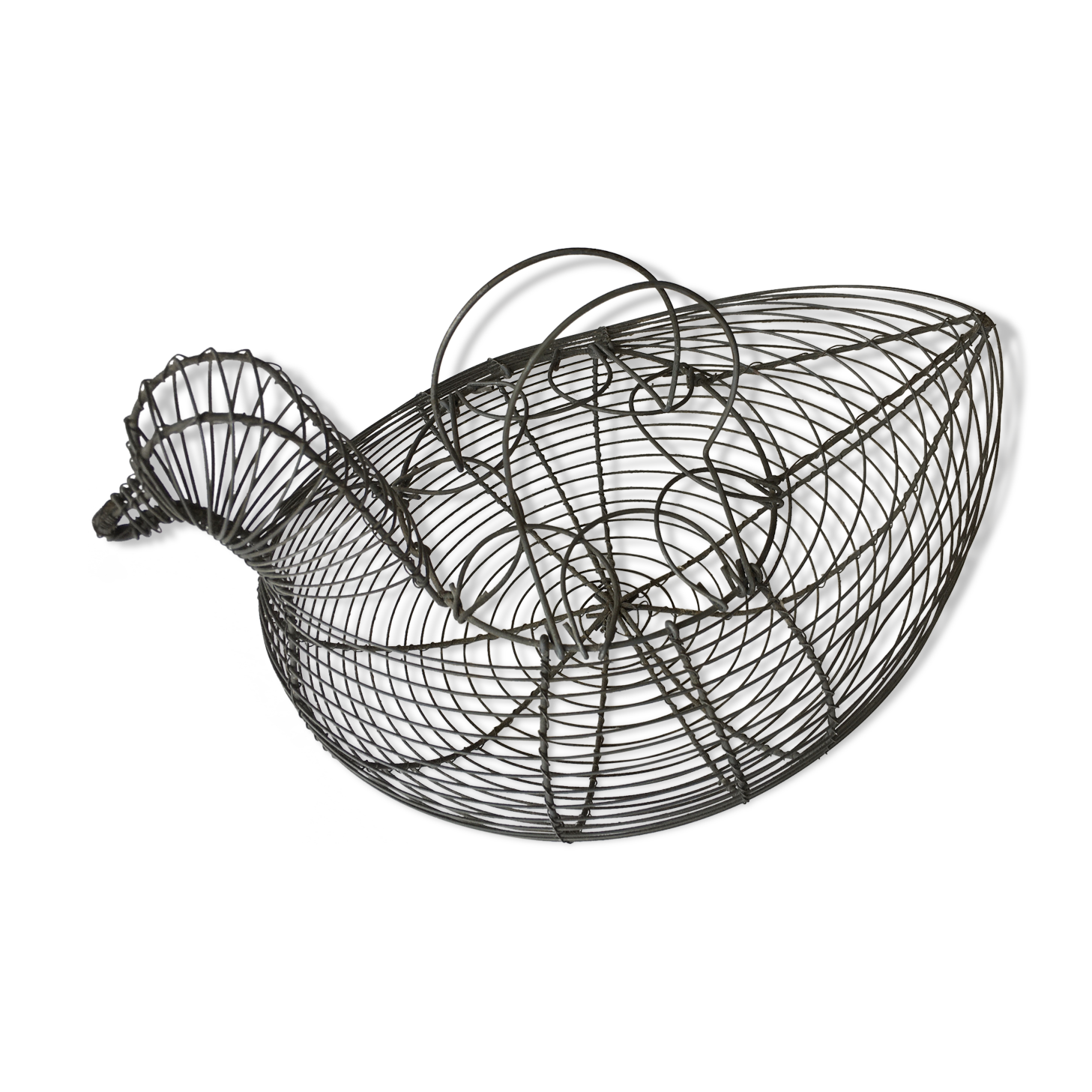 Wire egg basket
