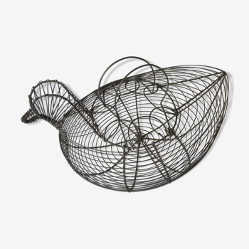 Wire egg basket