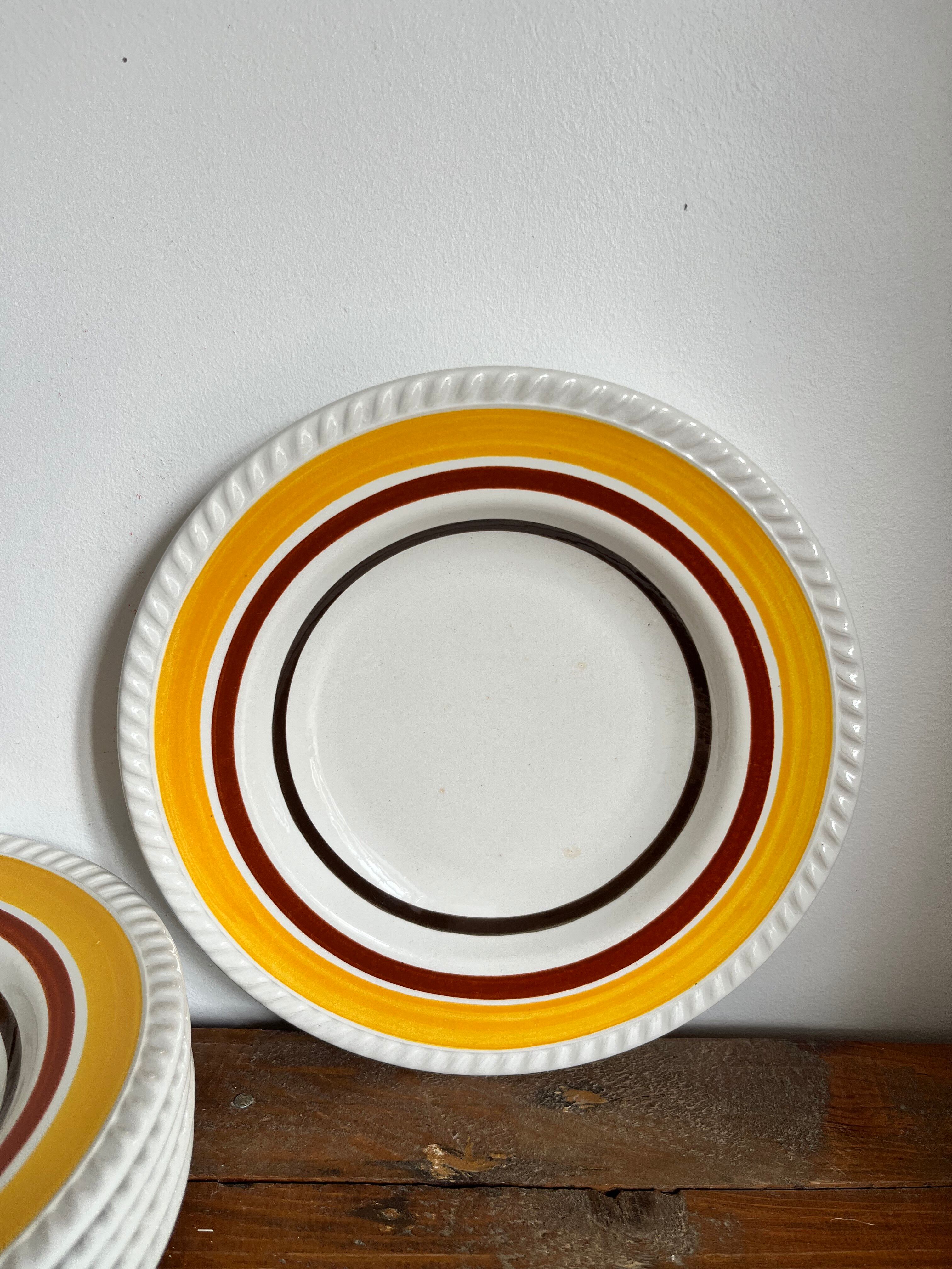 6 deep plates