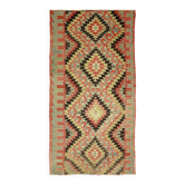 Kilim Vintage Turc Élégant 170x310 cm Tissé Main Esprit Bohème