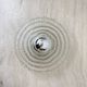 Thick Structured Ice Glass Wall Light Flush Mount by Peill & Putzler , 1970