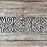 Old carved wood wall shelf