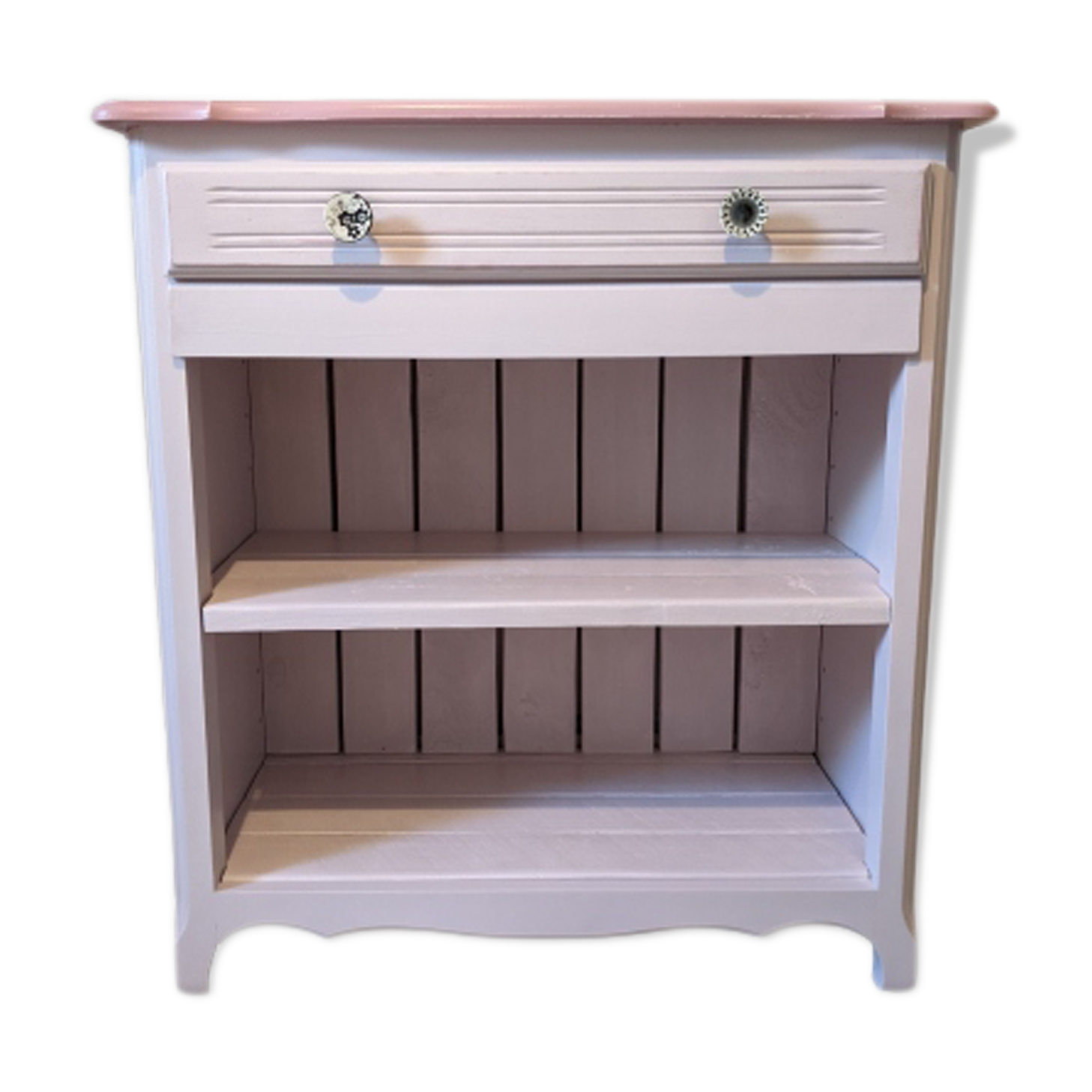 Single shelf cabinet