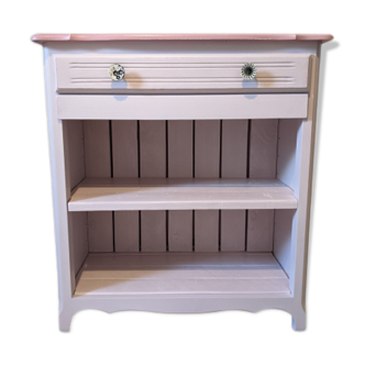 Single shelf cabinet