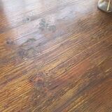 Guinguette table and its 2 benches