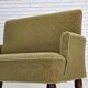 1950s, Danish 2-seater sofa, green furniture wool fabric.