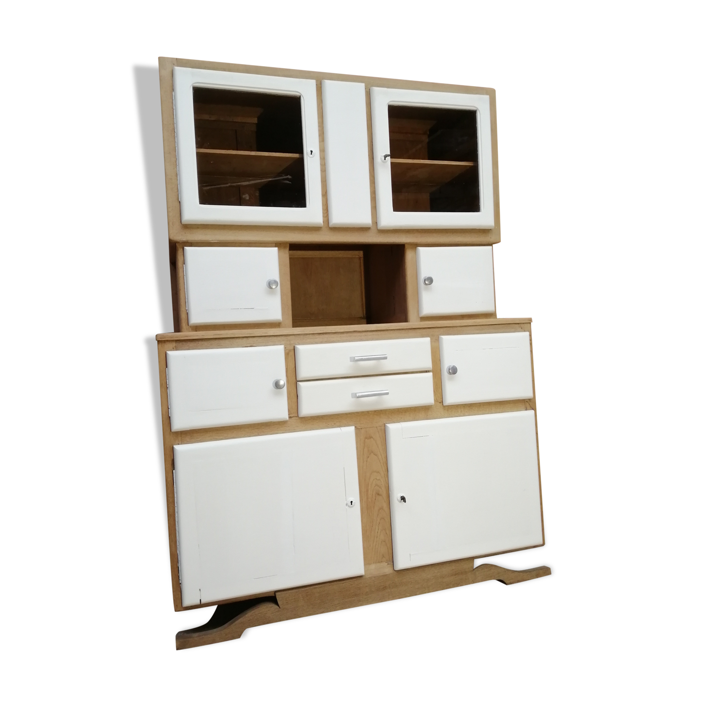 Buffet mado brushed oak and vintage cream