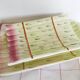 Barbotine earthenware asparagus dish