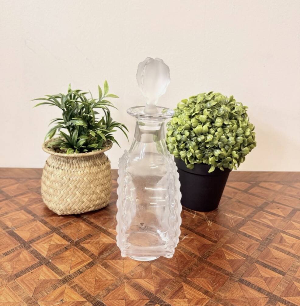 Lalique France crystal carafe – Parma model