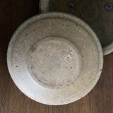 Set of 6 dessert plates by Pierre Digan, La Borme 1970