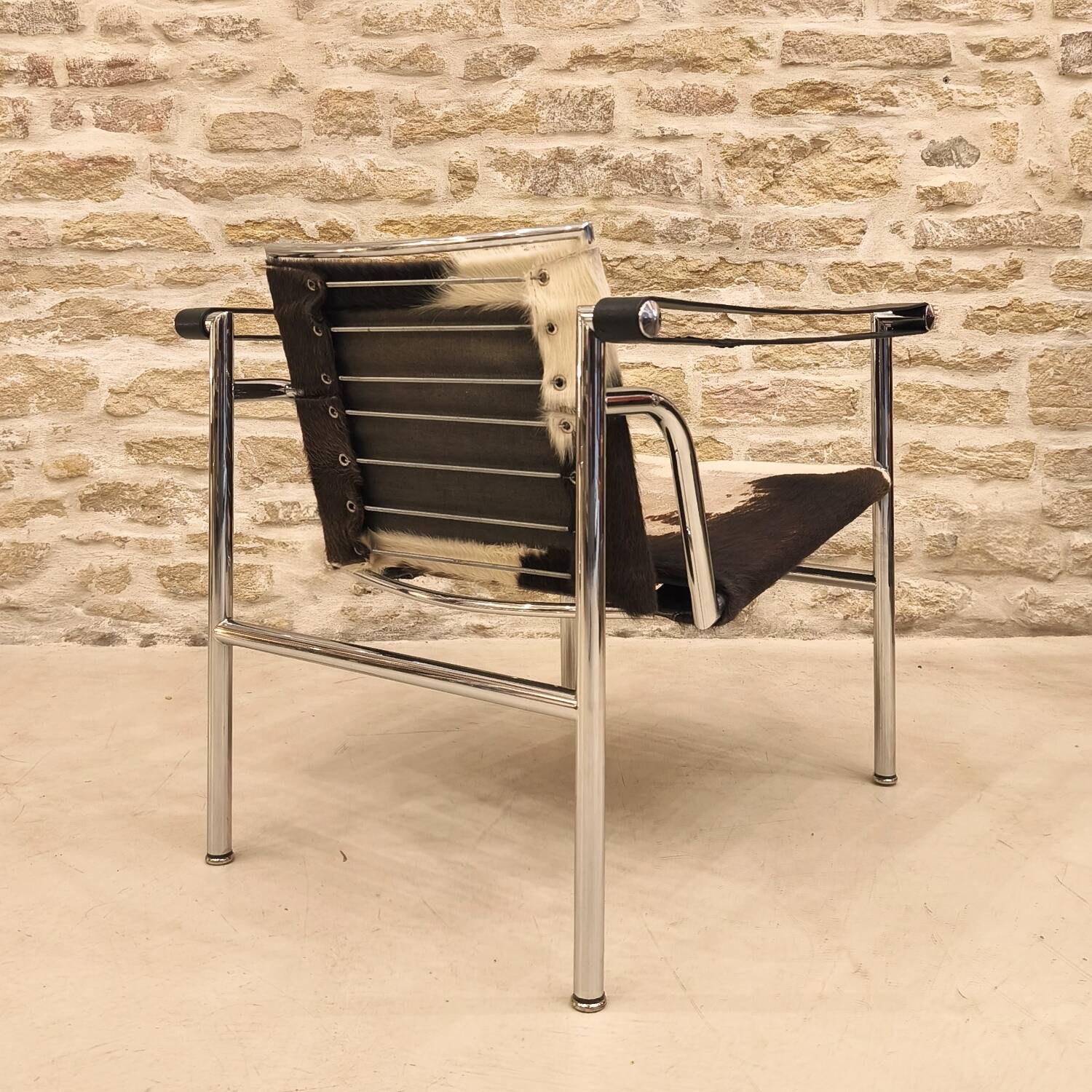 LC1 armchair designed by Perriand / Le Corbusier, Cassina, 1960