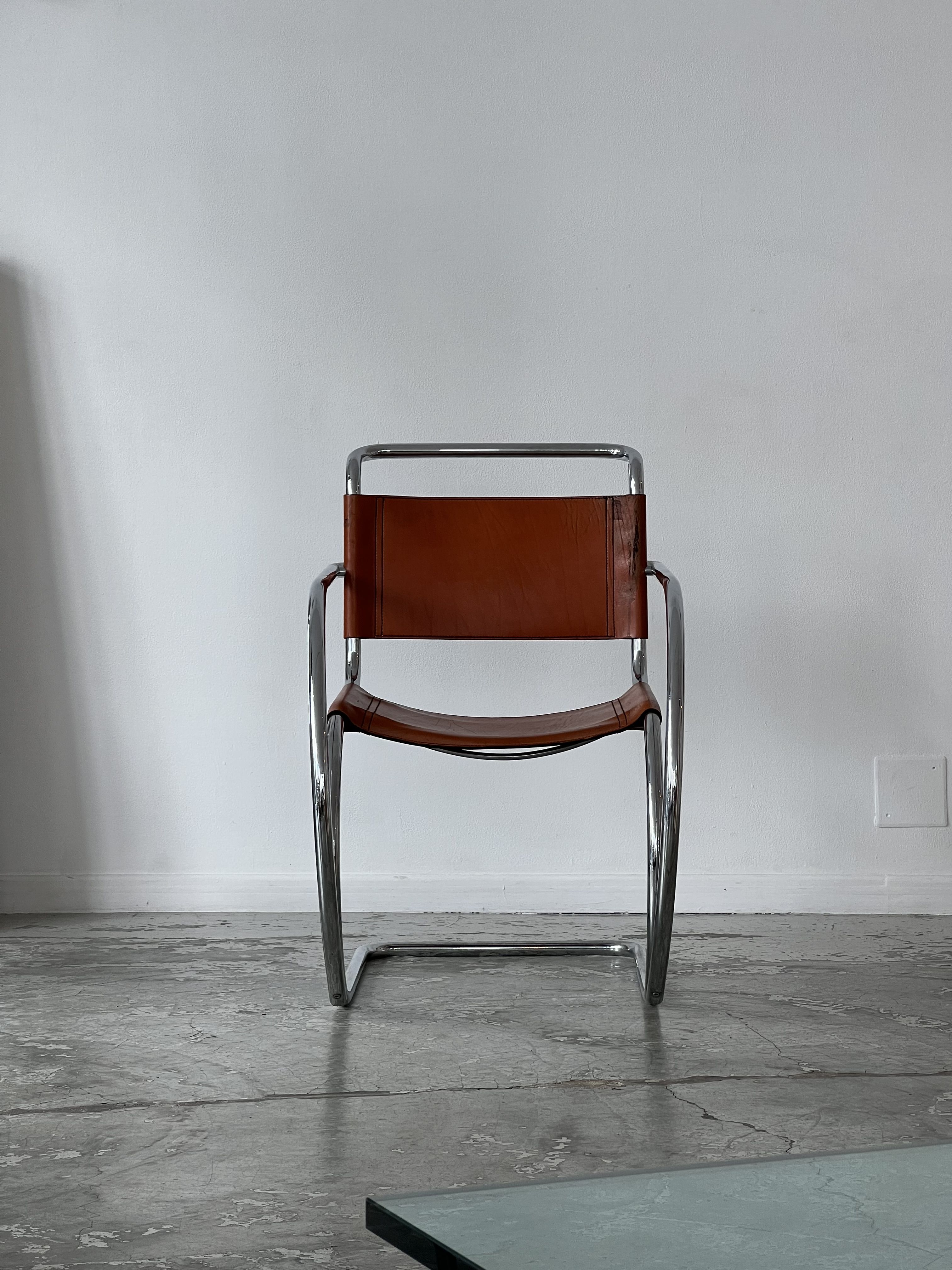 MR20 armchair by Ludwig Mies van der Rohe for Knoll international 60s