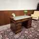 Bureau anglais classique avec cuir vert
