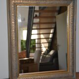 Old wooden mirror