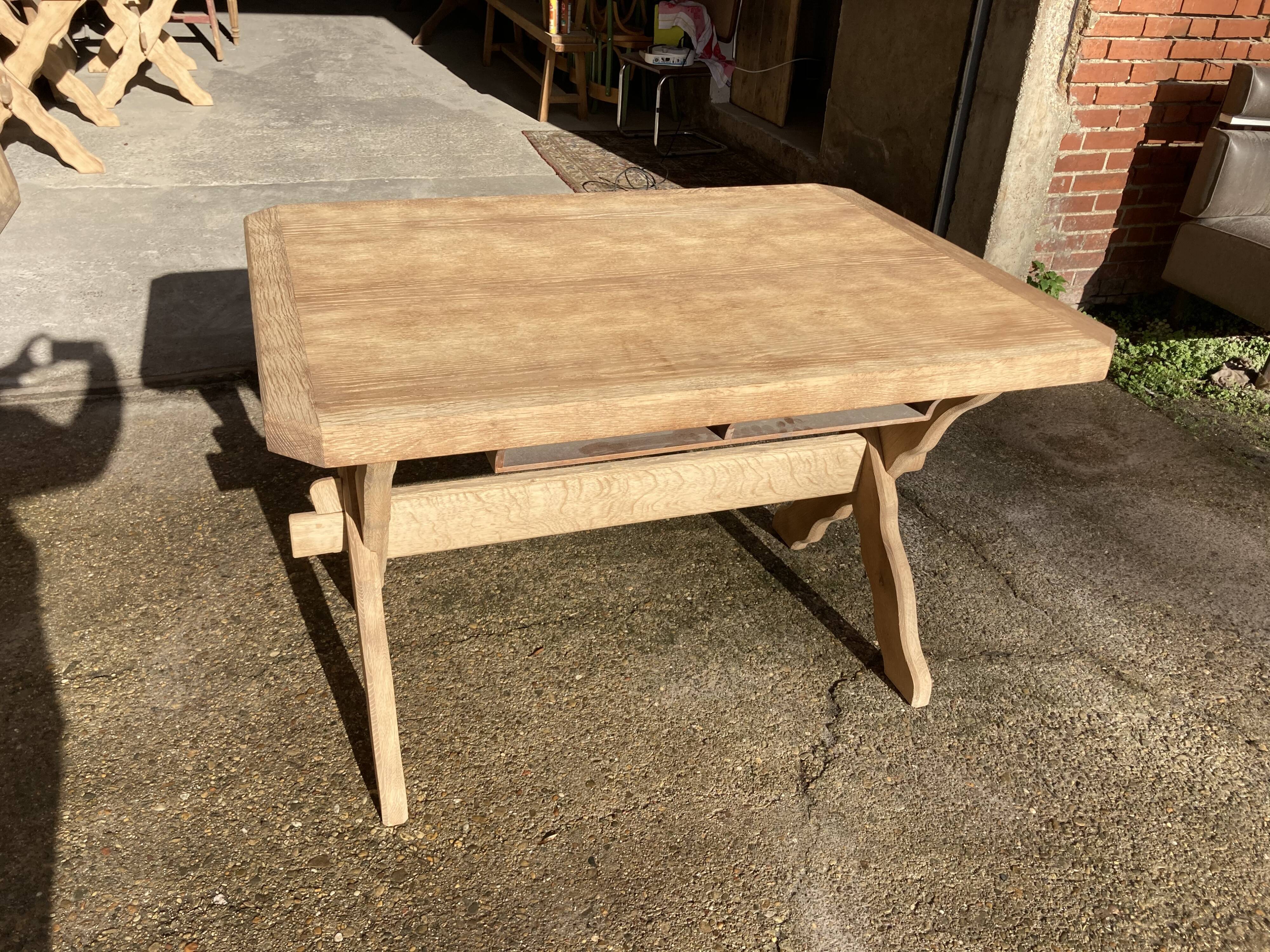 Air oak farm table