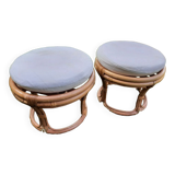Poufs rotin