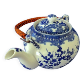 Japanese blue-white porcelain teapot