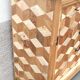 Chest of drawers wooden marquetry, two doors, two drawers