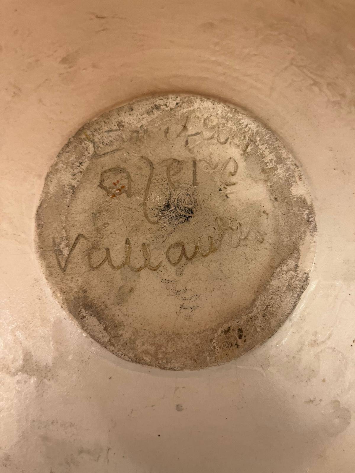 Assiette en Céramique Vallauris