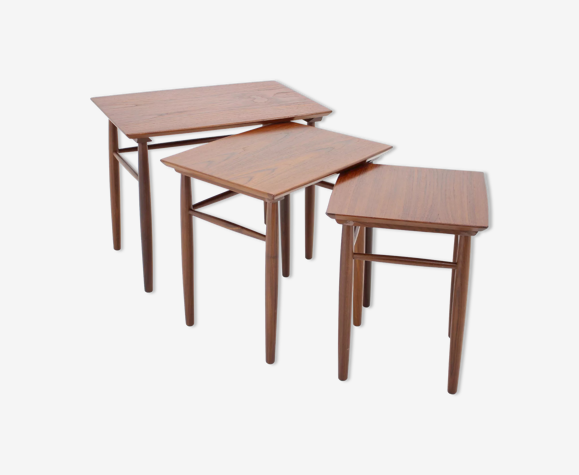 1960s Teak Nesting Tables, Denmark