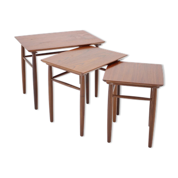 1960s Teak Nesting Tables, Denmark