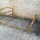 brass bed