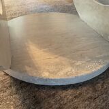 Travertine coffee table from the 70s