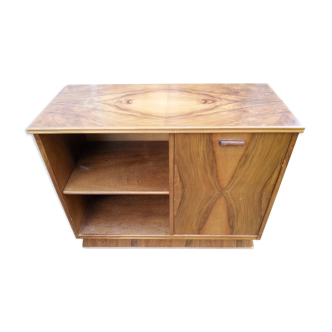 Walnut art deco bar furniture