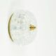 Mid-Century Diamond Glass Ceiling Light or Wall Light by H. Tynell, 1960s