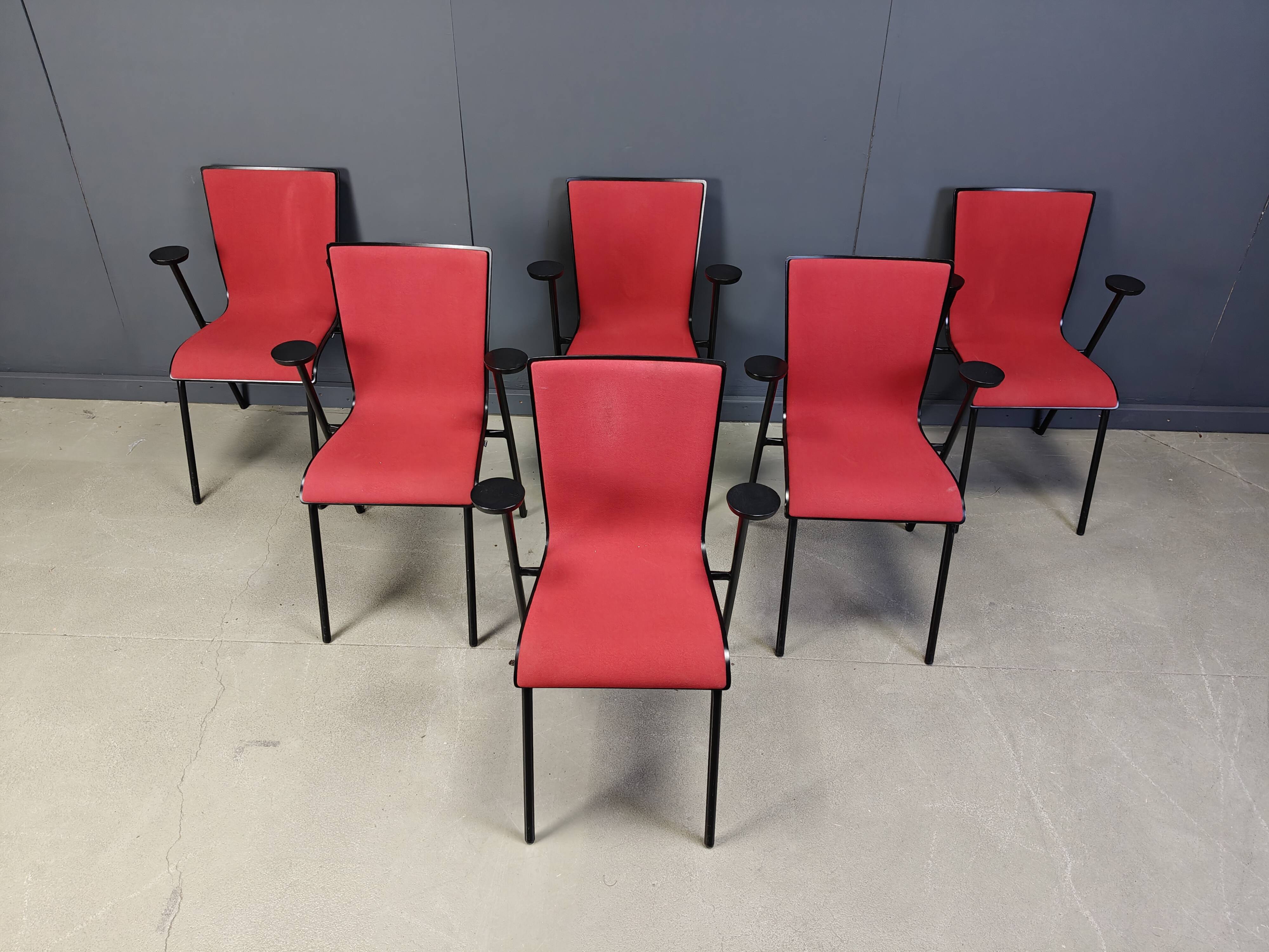 Vintage Occhio Chairs by Roel Vandebeek for Drisag, 2000s - set of 6