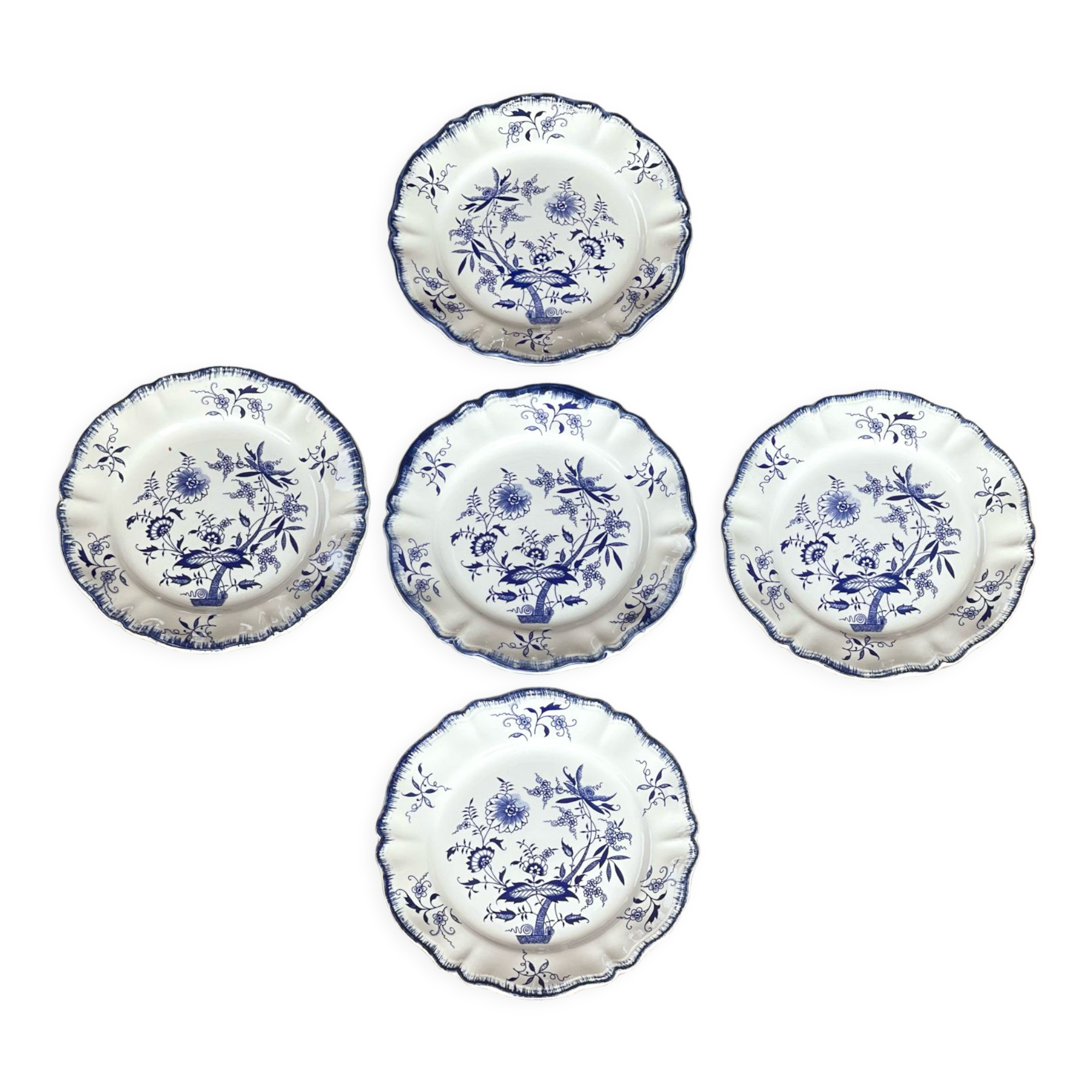 5 Lancaster dessert plates