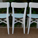 Six vintage chairs