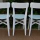Six vintage chairs
