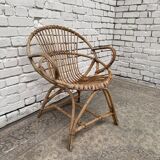 Fauteuil en rotin