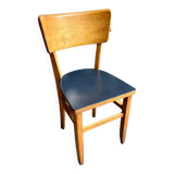 Bistro chair in light and black beech