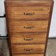 Chiffonnier, meuble 5 tiroirs