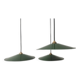 Enamelled sheet metal suspensions