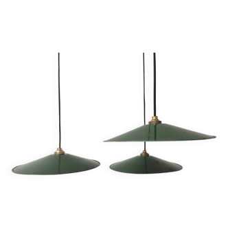 Enamelled sheet metal suspensions