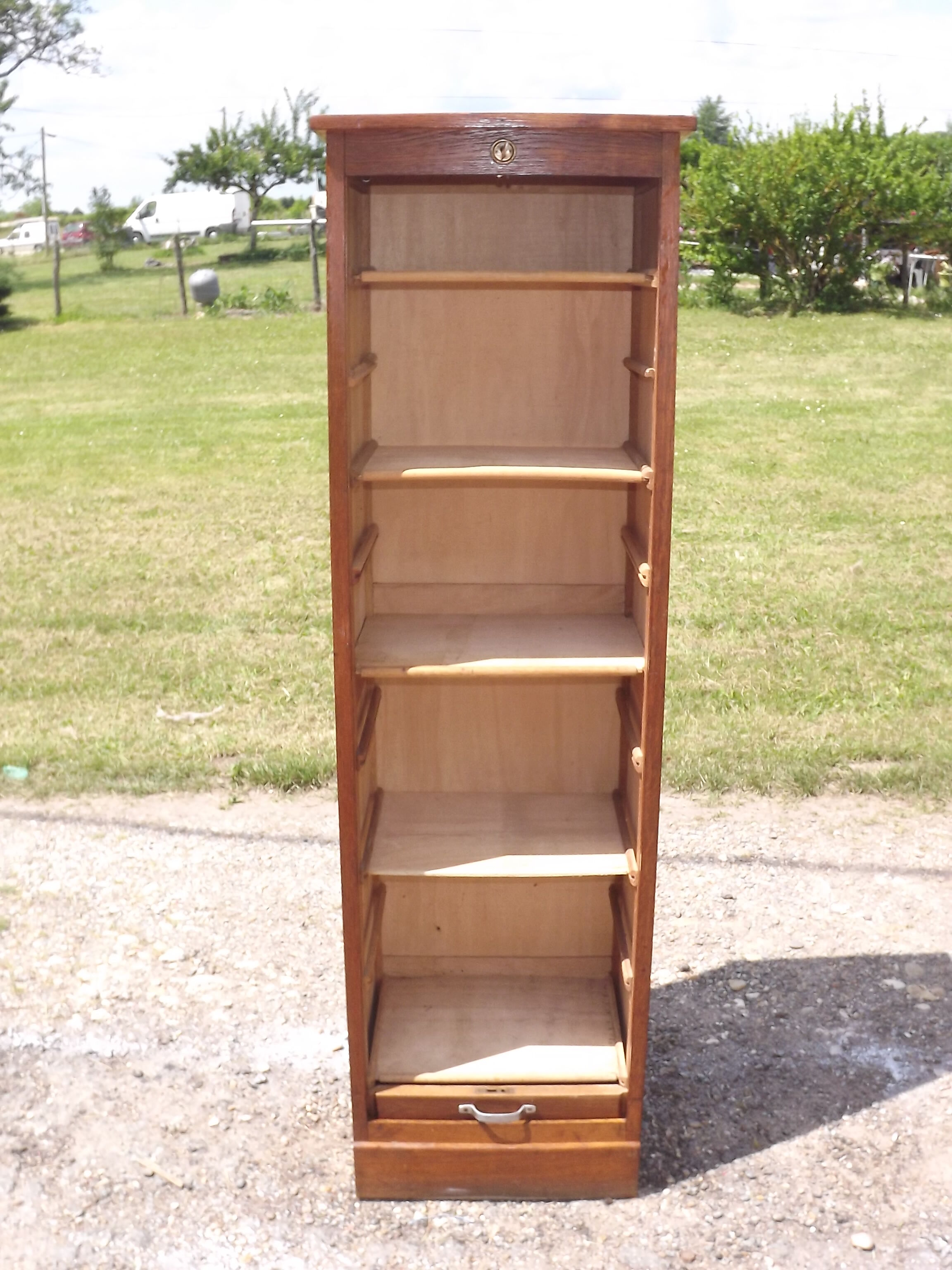 Furniture oak curtains 30s