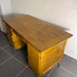 Teacher's desk and chair