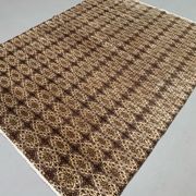 Vintage Turkish rug, tribal wool carpet, 272x200cm