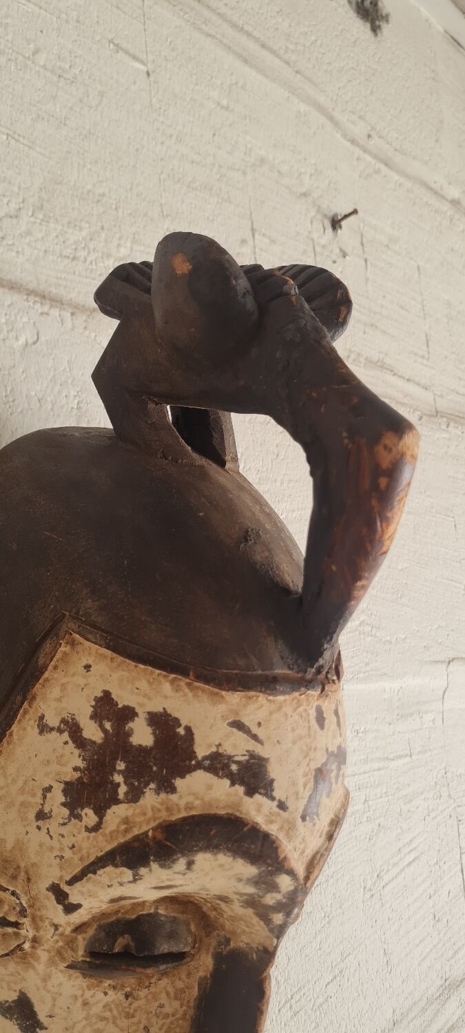 African wooden mask 1950