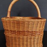 Vintage wicker basket 40 cm