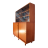 Burwood bookcase, mahogany and display case, 1976