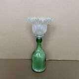 Antique glass table lamp