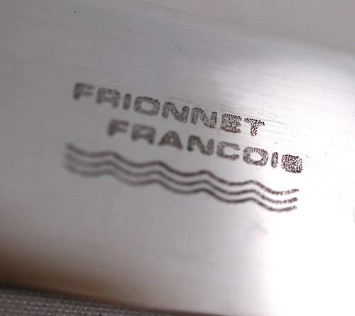 25-piece cutlery set François Frionnet in silver-plated metal, bead decoration.
