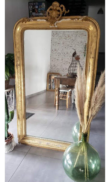 Mirror era Louis Philippe 19th century 86x155cm