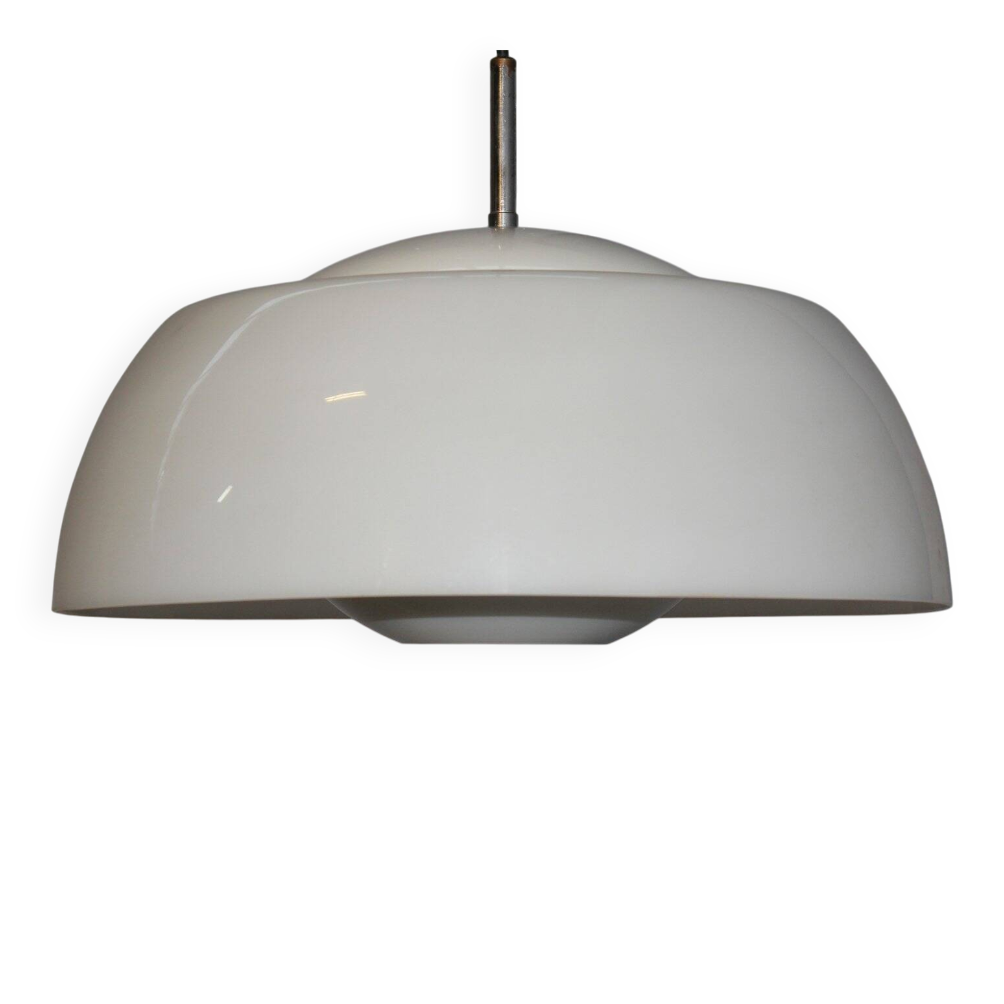 Vintage White Ceiling Light from Eco Light, Italy