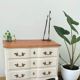 Creme white chest of drawers